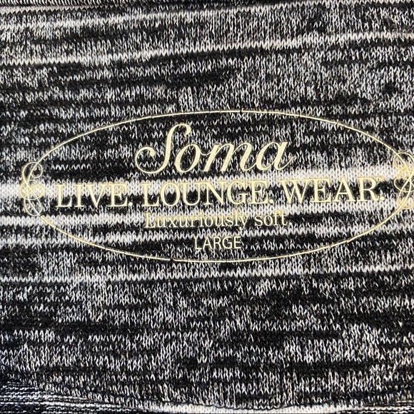 Soma live lounge wear luxuriously soft dress size large - Picture 5 of 9